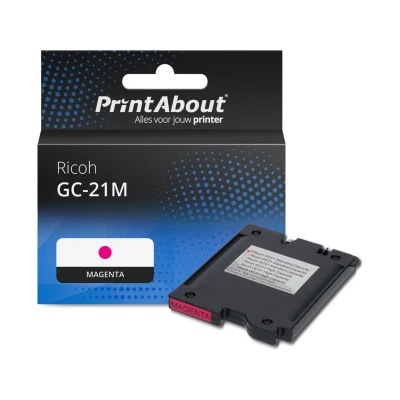 Afbeelding van Huismerk Ricoh GC 21M (405534) Inktcartridge Magenta