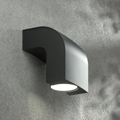 Afbeelding van Buitenwandlamp KLAMP, hoogte 13 cm, 1 lamp
