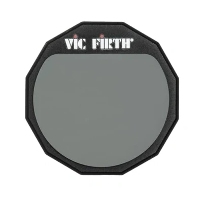 Afbeelding van Vic Firth PAD6D Oefenpad, 6, dubbelzijdig, zacht/hard Zwart