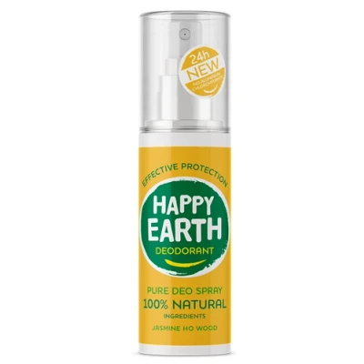 Afbeelding van Happy Earth 100% Natuurlijke Deo Spray Jasmine Ho Wood