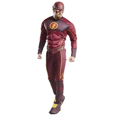 Afbeelding van Luxe The Flash� kostuum voor heren Verkleedkleding XL
