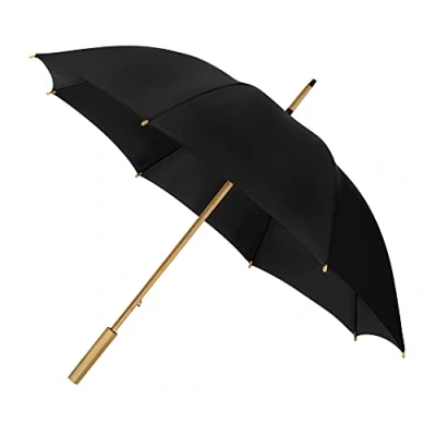 Afbeelding van ECO by IMPLIVA, Bamboe, windbestendig, Ø 102 cm, zwart