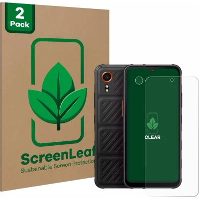 Afbeelding van ScreenLeaf Screenprotector voor Samsung Galaxy XCover 7 (Voor+Camera) Duurzame schermbescherming Folie Beschermfolie transparant (2 Stuks)