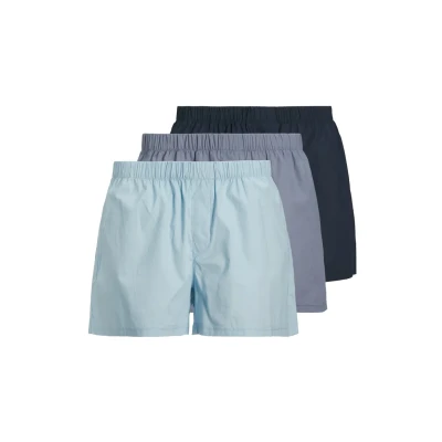 Afbeelding van Jack &amp; Jones 3 PACK Onderbroeken Troposphere pack:chambray vintage indigo, Heren, Maat: Small, indigo