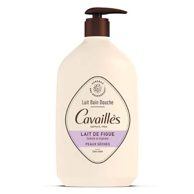 Afbeelding van Rogé Cavaillès Lait Bain Douche Peaux Sèches de Figue 1 L