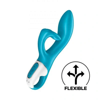 Afbeelding van Satisfyer Embrace Me Rabbit Vibrator Turquoise