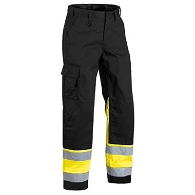 Afbeelding van Blaklader Werkbroek High Vis 1564 1811 Zwart/High Geel C44