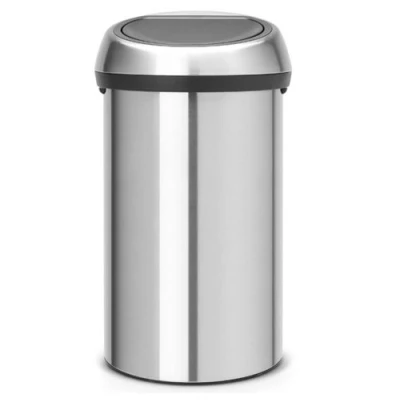 Image de Brabantia Touch Bin 60 Litres Acier Mat