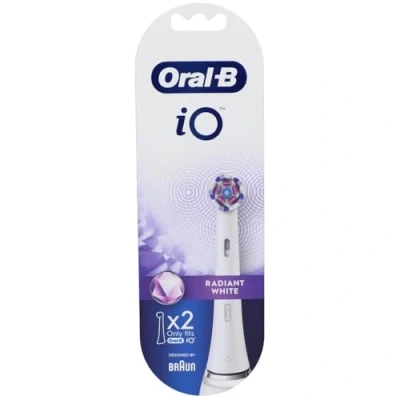 Afbeelding van Borstel vervanger Oral B IO WW 2FFS 2UD Wit 2 Stuks