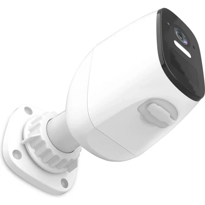 Afbeelding van Nedis SmartLife Camera voor Buiten Wi Fi Spotlight 4MP Quad HD 1440p / 2560x1440 Pan tilt IP66 Max. batterijduur: 10 Maanden Cloud Opslag (optioneel) microSD (niet inbegrepen) 5 V DC