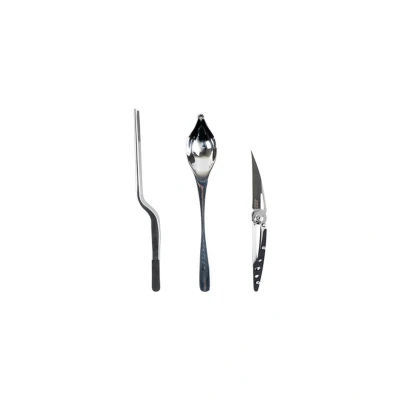 Afbeelding van Diamant Sabatier Les Amis du Chef zakmes sauslepel kookpincet