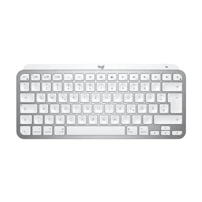 Afbeelding van Logitech Mxkeysmini Voor Mac Wrls Illumkb (NL, Draadloze), Toetsenbord, Grijs, Zwart