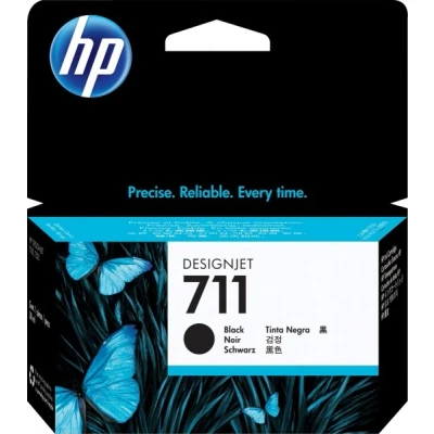 Afbeelding van HP Inktcartridge CZ129A 711 zwart