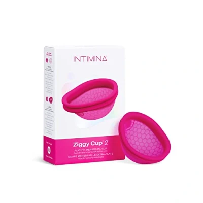 Afbeelding van Intimina Ziggy Cup 2 Maat B Nieuwe generatie ultradunne, flat fit en herbruikbare menstruatiecup
