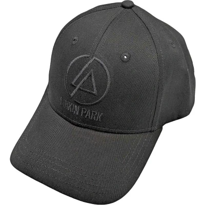 Afbeelding van Linkin Park Concentric Text Logo Snapback Pet Zwart