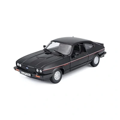 Afbeelding van BBURAGO May Cheong GROUP 1/24 Ford Capri 1973, zwart, voertuig voor kinderen vanaf 3 jaar, 21093BK, zwart