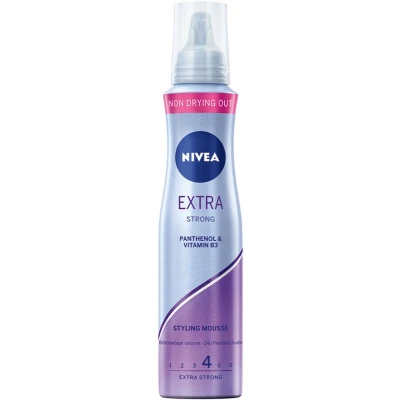 Afbeelding van Nivea Extra Strong Styling Mousse Multiverpakking 6x150ML