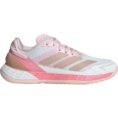 Afbeelding van adidas Performance Defiant Speed 2.0 Tennis Tennisschoenen voor alle ondergronden, Dames, Maat: 40 2/3, White/ash pearl/bliss pink