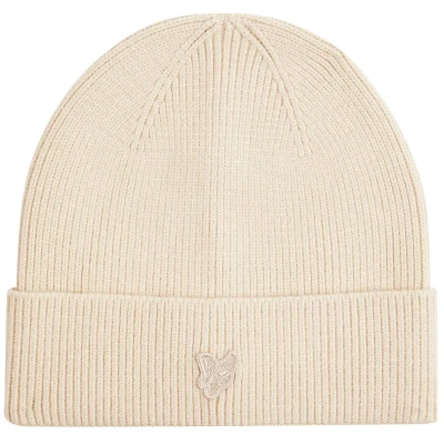 Afbeelding van Lyle &amp; Scott Tonal Eagle Muts Junior Putty Beige Mutsen