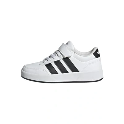 Afbeelding van Adidas Breaknet 3.0 kinder sneakers zwart wit Maat 31 Uitneembare zool