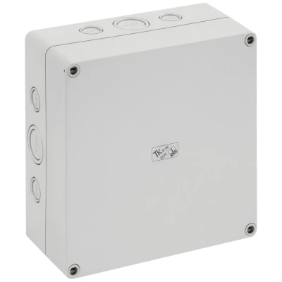 Afbeelding van Spelsberg TK PS 1818 8f m Installatiebehuizing 182 x 180 84 Polystereen (EPS) Grijs wit (RAL 7035) 1 stuk(s)