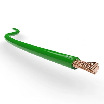 Afbeelding van Elektrische kabel voor de auto, 1,50 mm², 5 m of 10 m, keuze (5 1,5 groen)