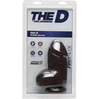 Afbeelding van The D Fat Realistische Dildo Met Balzak 16 cm