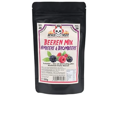 Afbeelding van Bessenmix Framboos en bramen Niet scherp Suikervrij Hot Ladder: 0 Rode toetsen