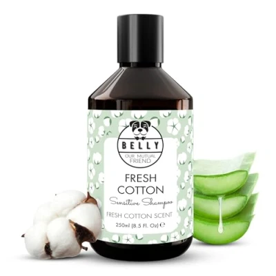 Afbeelding van Belly Dog Fresh Cotton Shampoo Hondenshampoo Hondenverzorging