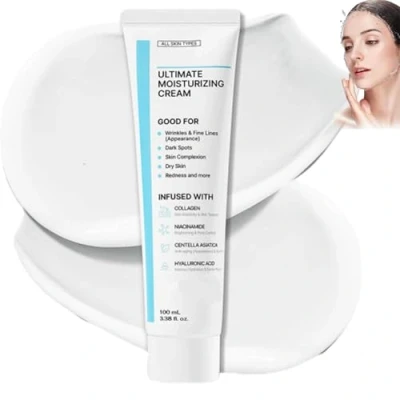 Afbeelding van Nida Youthful Formula Ultimate Moisturizing Cream, Hydraterende Koreaanse Niacinamide, Hyaluronzuur, Collagen voor alle huidtypes (1 stuk)