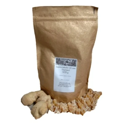 Afbeelding van Naturix24 10 mm gember, zak van 500 g