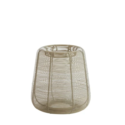 Afbeelding van Light &amp; Living Windlicht ADETA Ø28x29cm Bruin