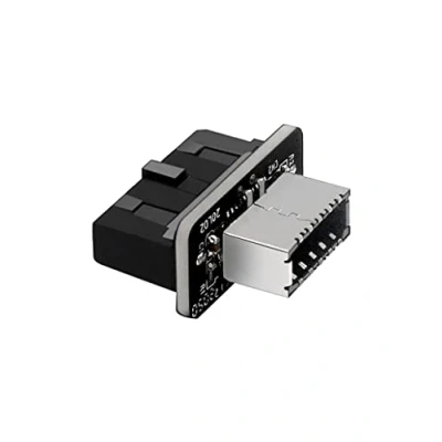 Afbeelding van Interne 19 polige stekker (USB 3.0) naar USB 3.1 type E 20 pins Key A, (180)