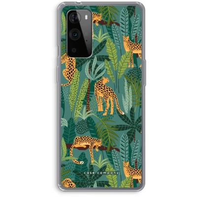 Afbeelding van Case Company® hoesje geschikt voor OnePlus 9 Pro Luipaard 2 Soft Cover Telefoonhoesje Bescherming aan alle Kanten en Schermrand