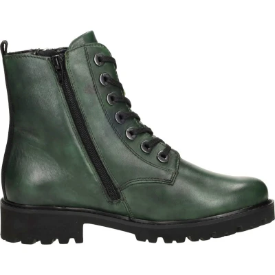 Afbeelding van Remonte Veterboots, Dames, Maat: 37, Grün Leer