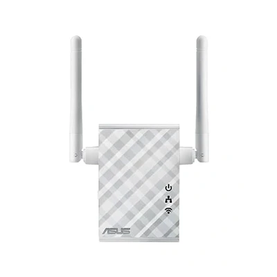 Afbeelding van Toegangspunt Repeater Asus 90IG01X0 BO2100 N300 10 100 Mbps 2 x dBi Wit Zwart