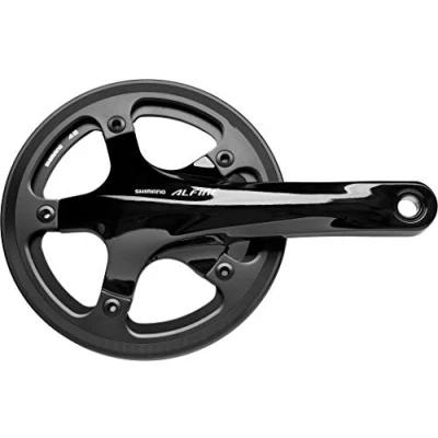 Afbeelding van Shimano Alfine FC S501 Crankset 42 tanden met kettingbeschermer buiten Pedaalarmlengte 170mm