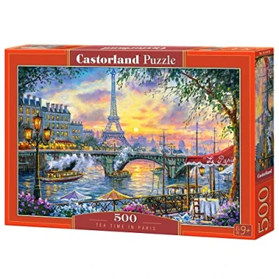 Afbeelding van Castorland Legpuzzel Tea Time In Paris 500 Stukjes