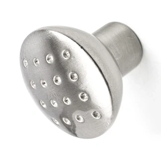 Afbeelding van Meubelknop Starx Ø 28 mm (RVS, Geperforeerd)