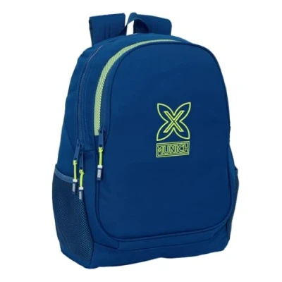 Afbeelding van Schoolrugzak Munich North Marineblauw 32 x 44 16 cm