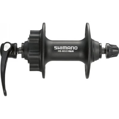 Afbeelding van Voornaaf Shimano FH M525 32 gaats 6 bouts remschijfbevestiging zwart