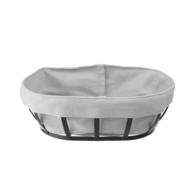 Afbeelding van HENDI Broodmand met zak, ovaal, 250 x 160 75 mm