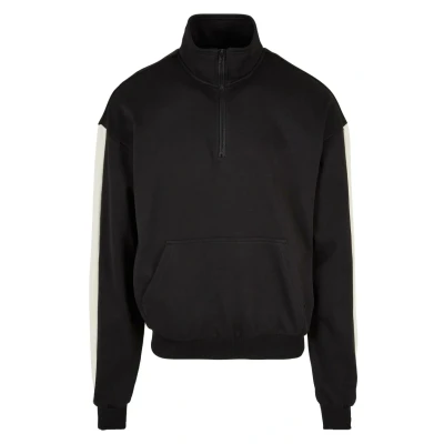 Afbeelding van Urban Classics Troyer Sweater, Heren, Maat: 4XL, Black