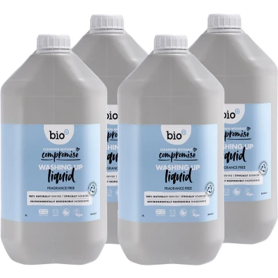 Afbeelding van Bio D Vloeibaar Afwasmiddel Parfumvrij 4x 5L