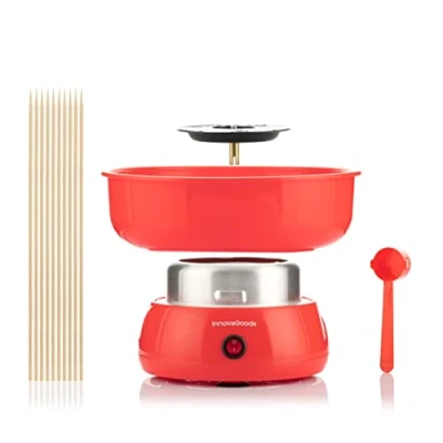 Afbeelding van InnovaGoods suikerspinmachine set 450W