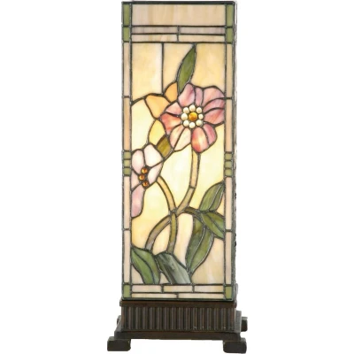 Afbeelding van Prachtig windlicht Shirley in Tiffany stijl