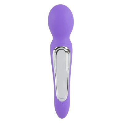 Afbeelding van Oplaadbare Dubbel/Wand Vibrator Paars