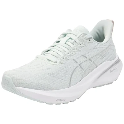 Afbeelding van Asics GT2000 13 Hardloopschoenen voor op de weg, Dames, Maat: 39.5, Pure aqua/white Textiel/ synthetisch