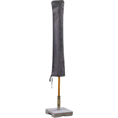 Afbeelding van Winza Outdoor Covers Premium Parasolhoes 160 X 30 Antraciet Grijs Tuinmeubelhoezen
