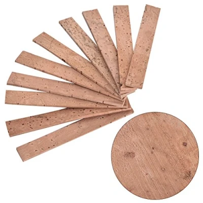 Afbeelding van Tbe 10PCS Klarinet Kurk Nekafdichting Houten Blad Zacht Duurzaam Accessoires Reparatie Windinrumenten
